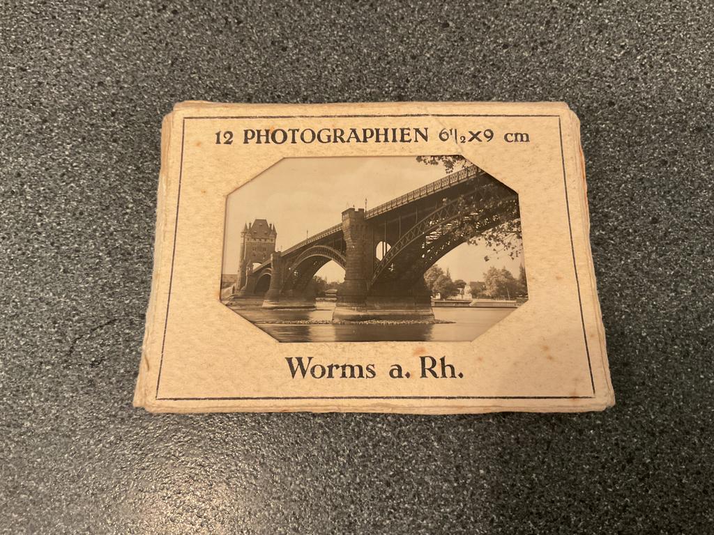 Fotomapje Jaren 20 van Worms am Rhein, Ophalen of Verzenden, Voor 1940, Gebruikt