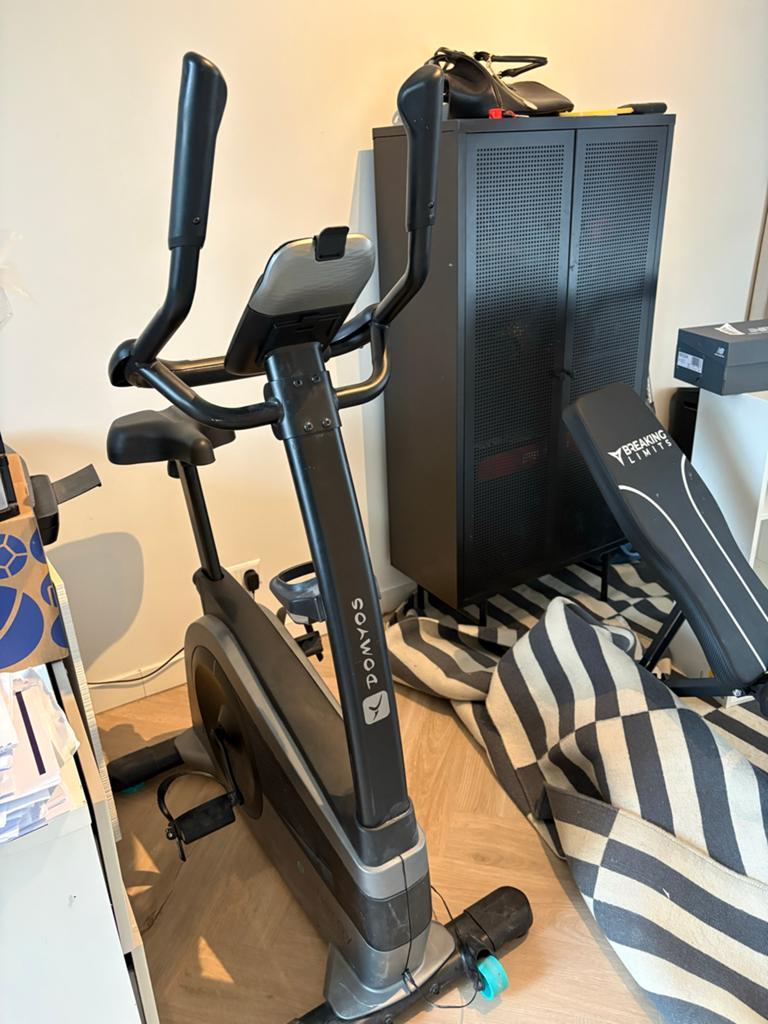 Domyos C3.0 Hometrainer - Zo goed als nieuw, Ophalen, Zo goed als nieuw, Metaal, Benen