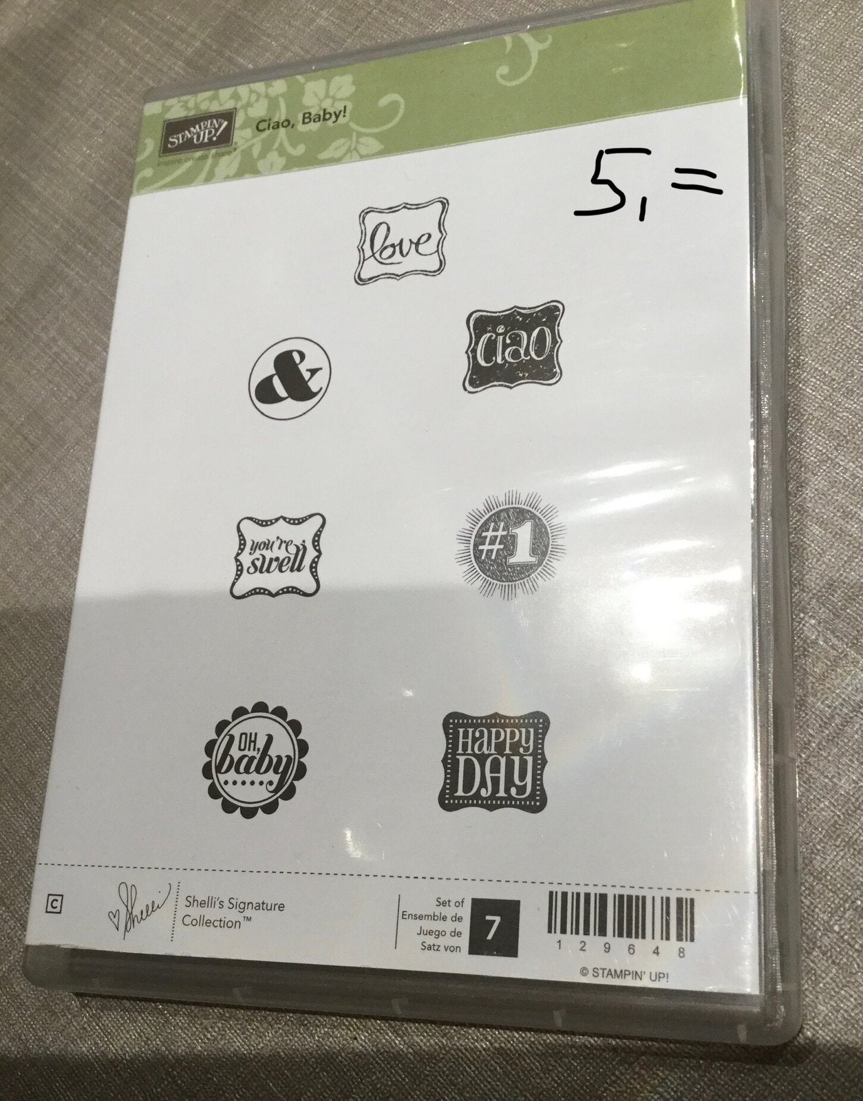 Stempels nw stampin up ciao baby, Ophalen of Verzenden, Nieuw