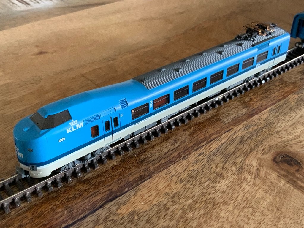 Minitrix koploper KLM Digitaal, Hobby en Vrije tijd, Modeltreinen | N-Spoor, Ophalen, Treinset, Gelijkstroom, Trix