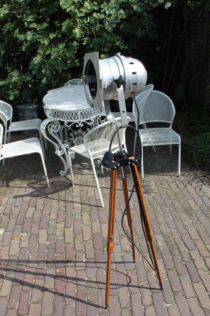 theaterspot  met driepoot, Ophalen, Overige materialen, Gebruikt, 100 tot 150 cm