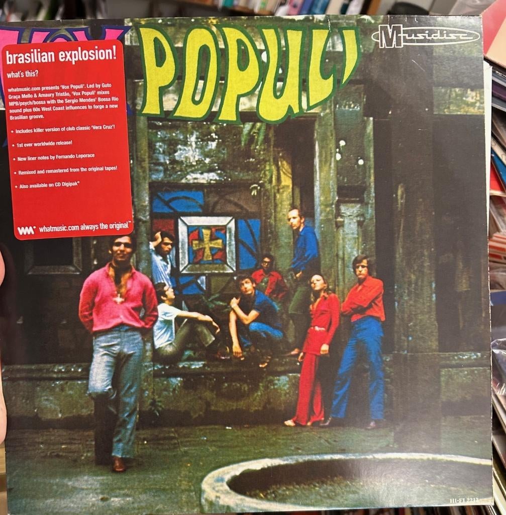Vox Populi: (lp, reissue), Ophalen of Verzenden, Zo goed als nieuw, 12 inch, Latijns-Amerikaans