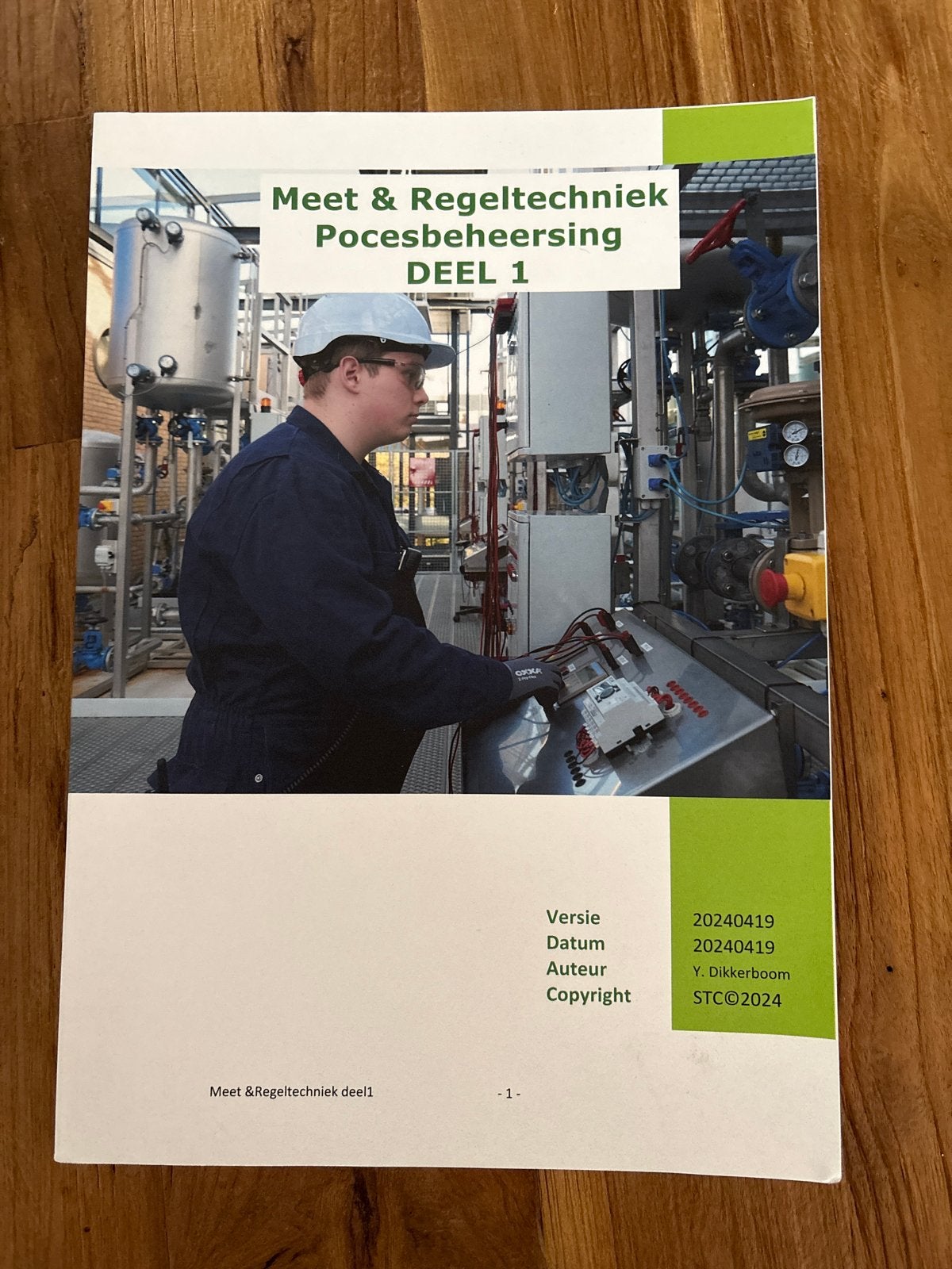 Meet & Regeltechniek Procesbeheersing DEEL 1, Ophalen of Verzenden, Zo goed als nieuw, Regeltechniek