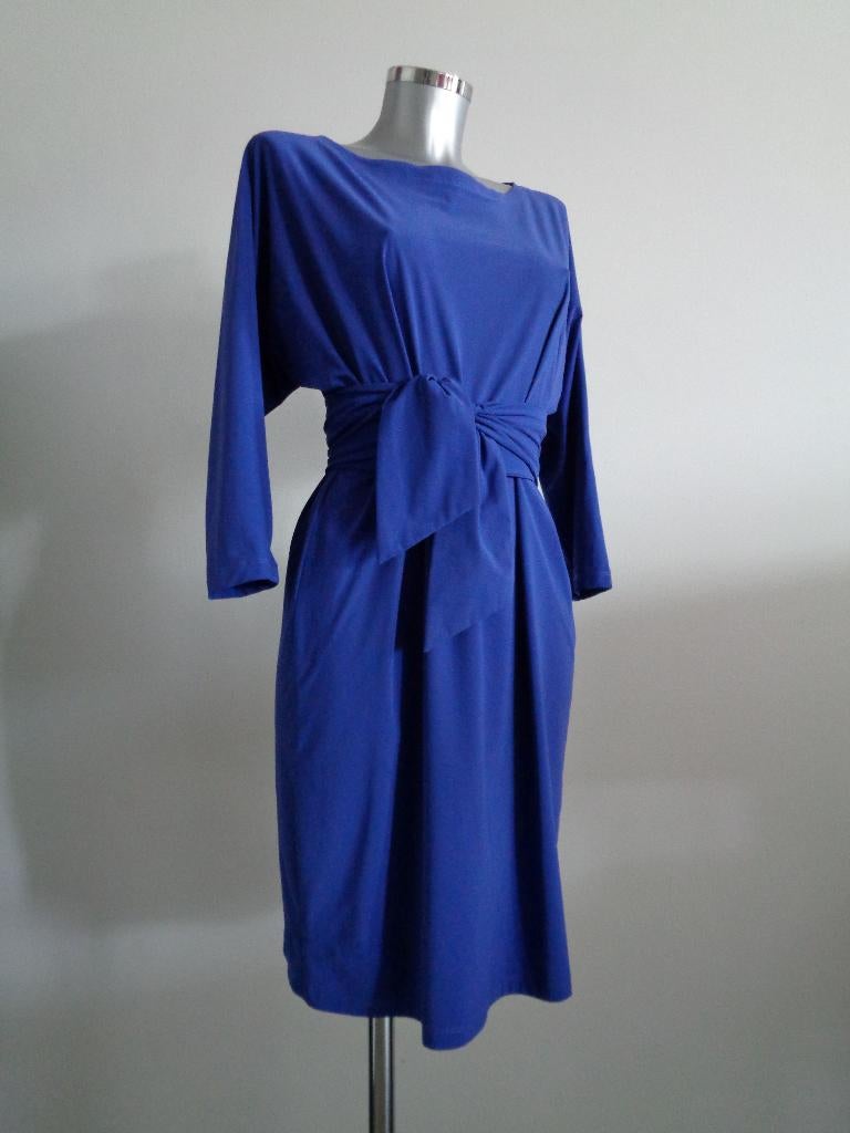 LaDress Caroline dress Travel stof NIEUW maat Large, Maat 38/40 (M), Blauw, Nieuw, Ophalen of Verzenden