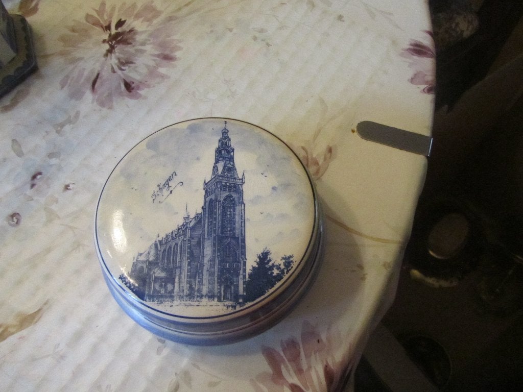 Delfts Blauw, diverse items, vaasjes, molen, schaaltje etc, Ophalen of Verzenden