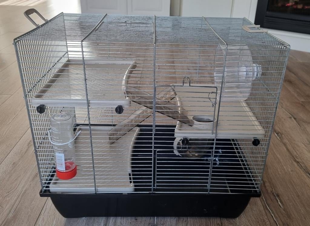 (dwerg) Hamsterkooi, Dieren en Toebehoren, Knaagdieren en Konijnen | Hokken en Kooien, Kooi, Gebruikt, Minder dan 75 cm, Hamster