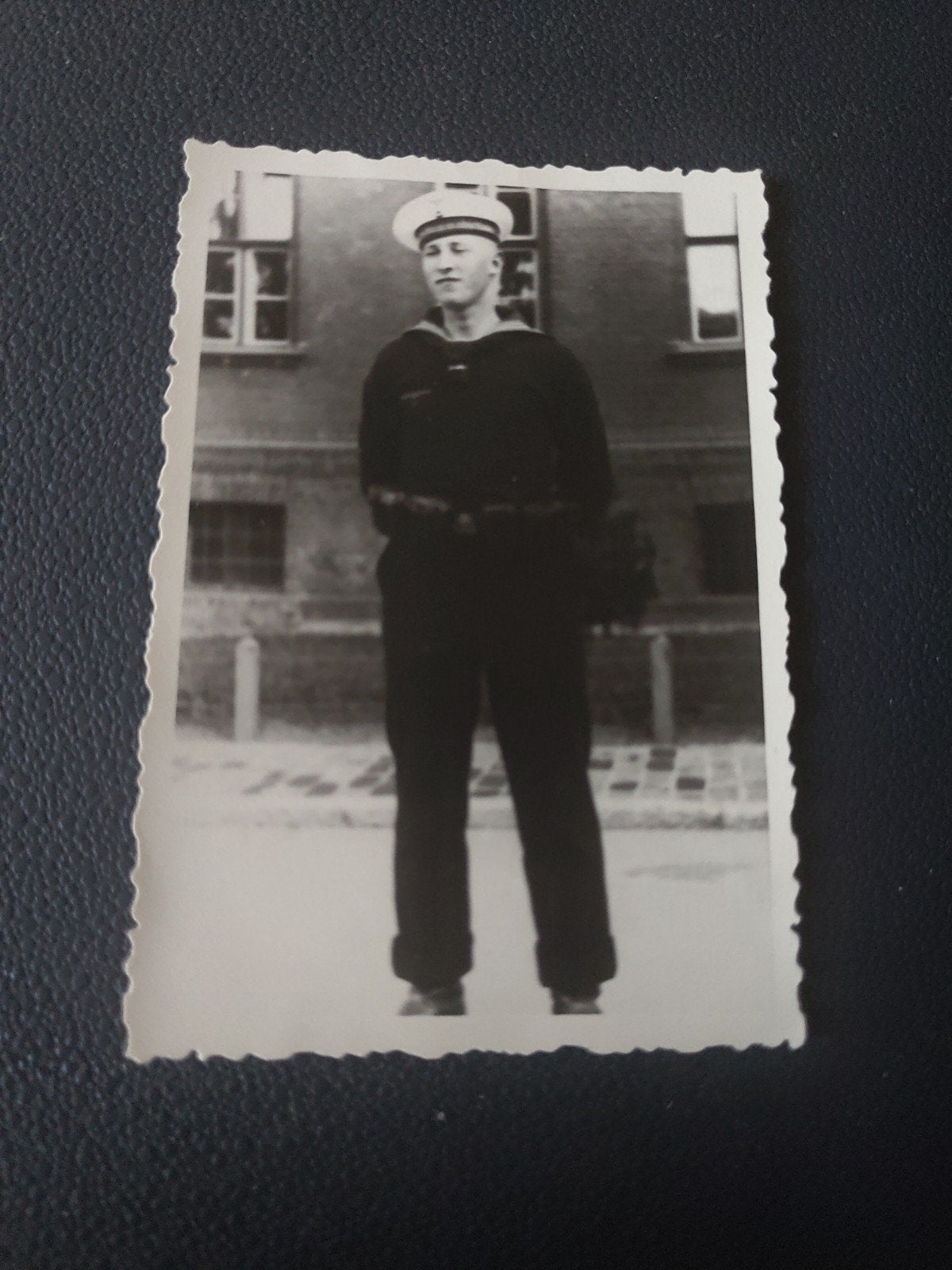 wo2foto Duitse Kriegsmarine soldaat 
verzendkosten €1,40, Ophalen of Verzenden