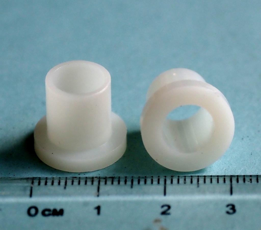 Nylon lagerbusjes met kraag, Ophalen of Verzenden, Nieuw, Minder dan 50 mm, Overige typen