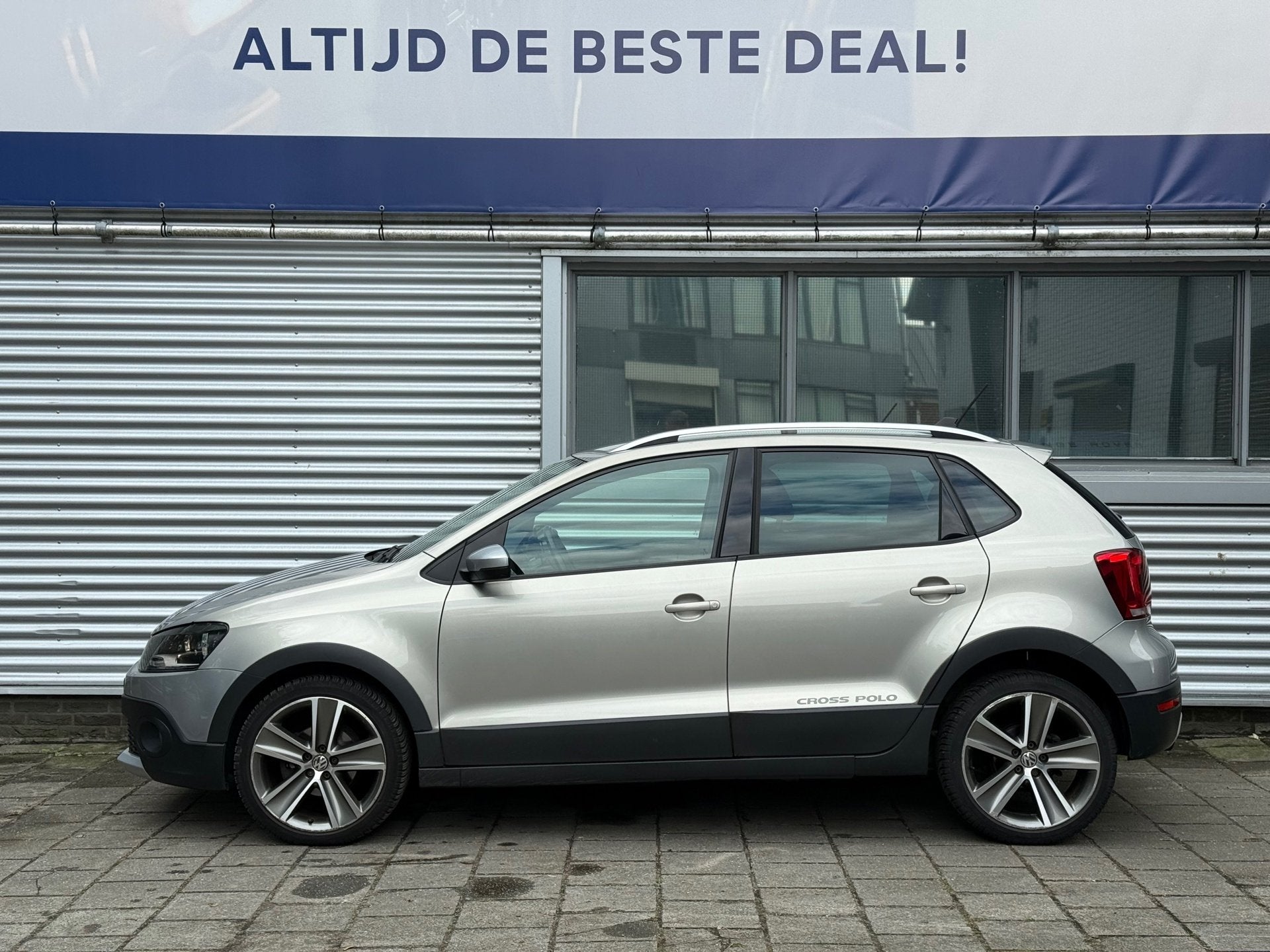 Volkswagen Polo 1.2 TSI Cross l Climate l Cruise l, Auto's, Voorwielaandrijving, Euro 5, Stof, Zwart