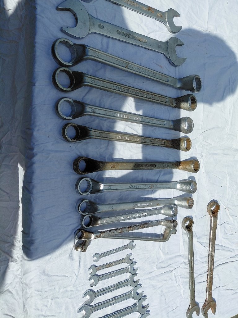 gereedschap, ring/steeksleutels, Ophalen, Gebruikt