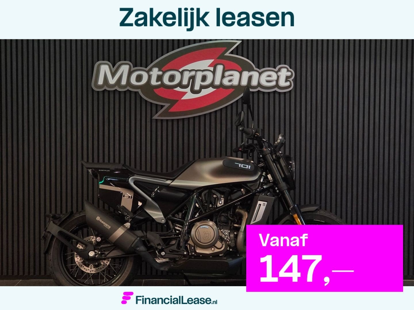 Husqvarna SVARTPILEN 701 - 2020, Handgeschakeld, Naked bike, Gebruikt, Bedrijf