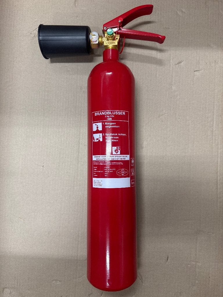 Nieuwe co2 brandblusser 2kg, Huis en Inrichting, Ophalen of Verzenden, Nieuw, Brandblusser