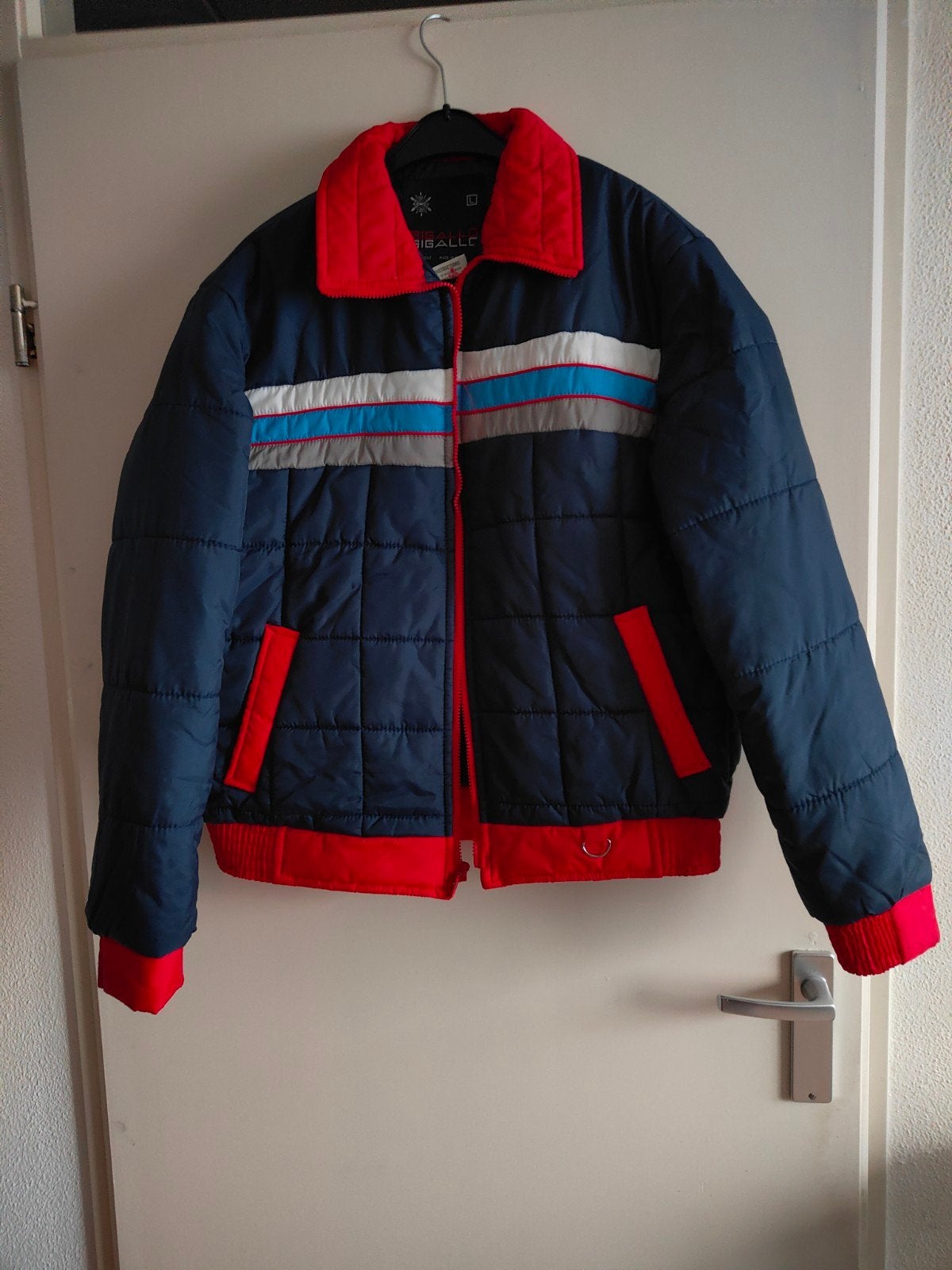 Heren jas jaar 70/80 van Sigallo, Kleding | Heren, Verzenden, Zo goed als nieuw, Zwart