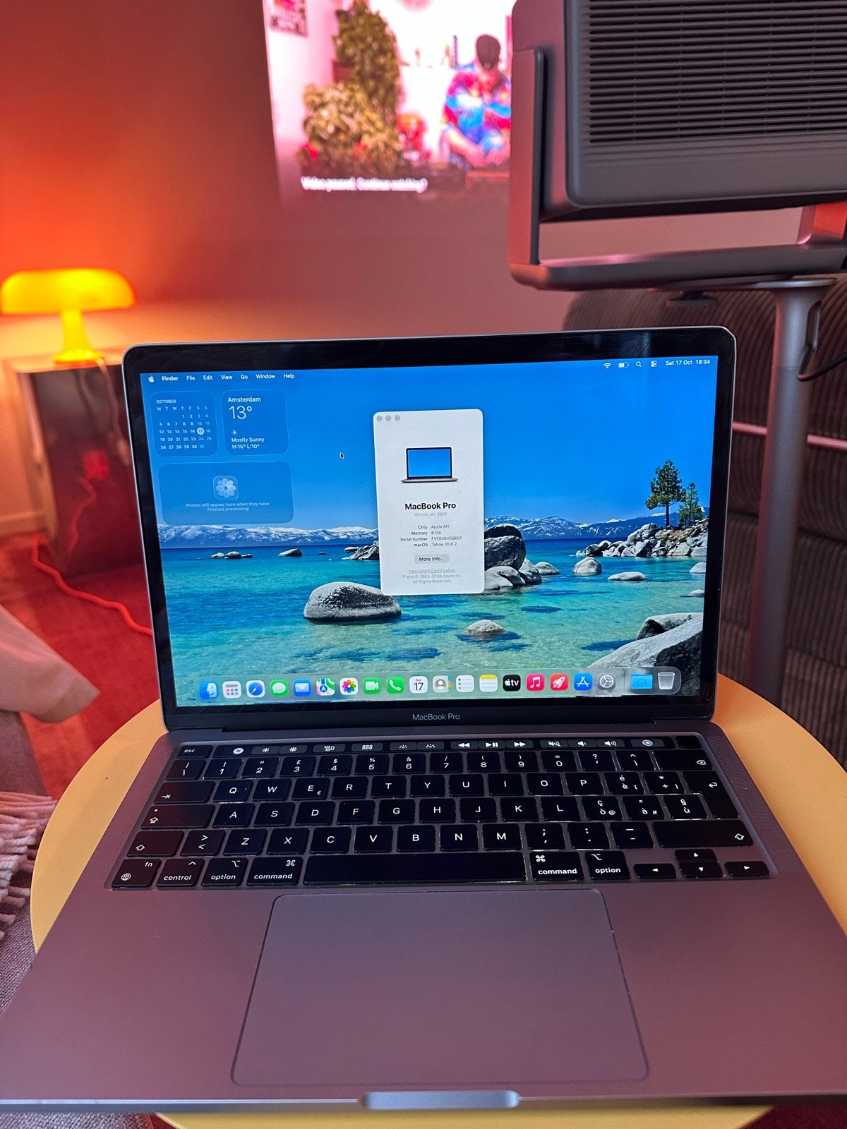 MacBook Pro 13" M1 2020 - 8GB/512GB - Space Gray, Computers en Software, Gebruikt, Qwerty, 8 GB, 13 inch