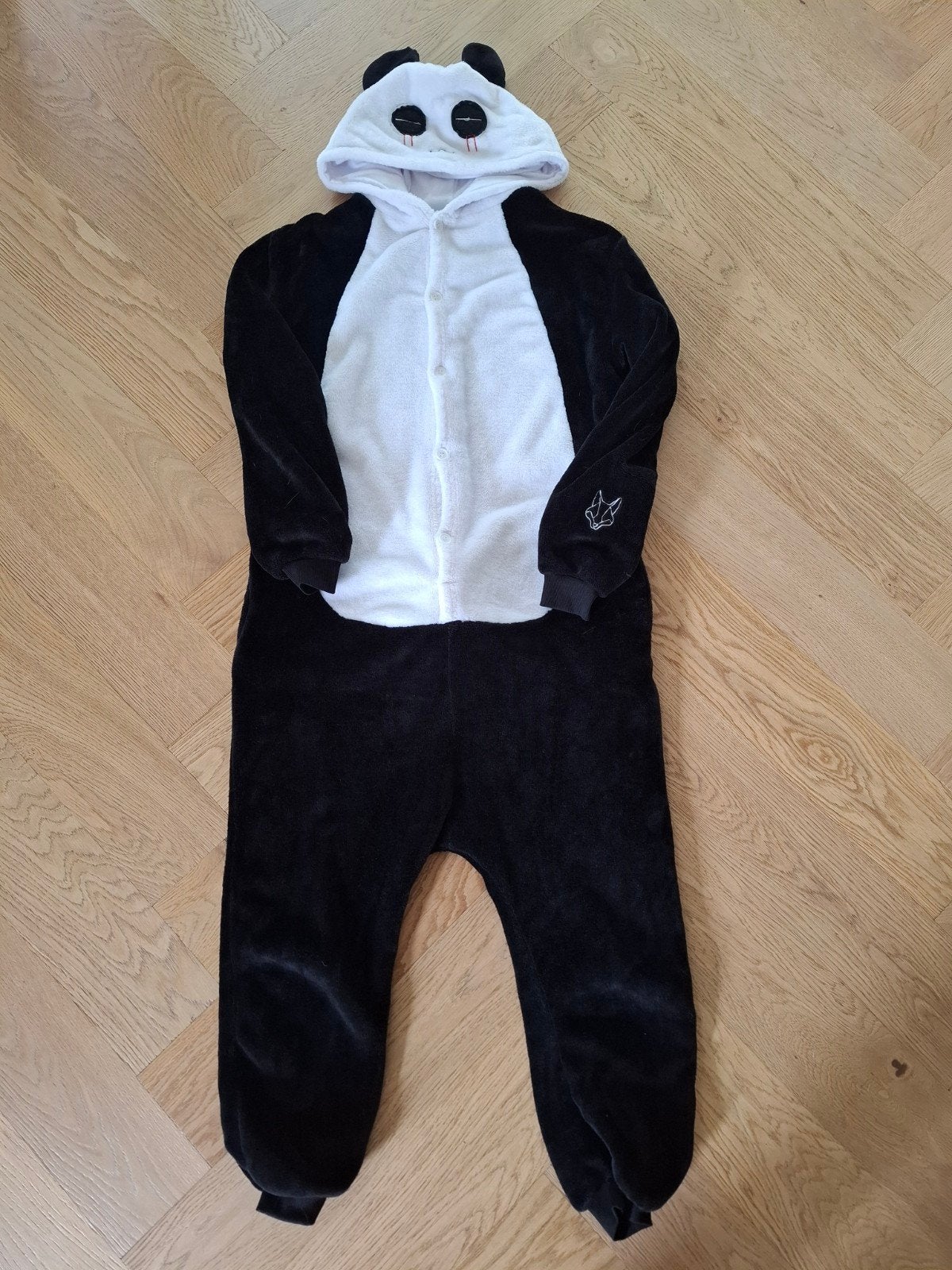 Te koop panda onesie KIMU maat 146-152, Kinderen en Baby's, Kinderkleding | Maat 146, Overige typen, Jongen of Meisje, Ophalen of Verzenden