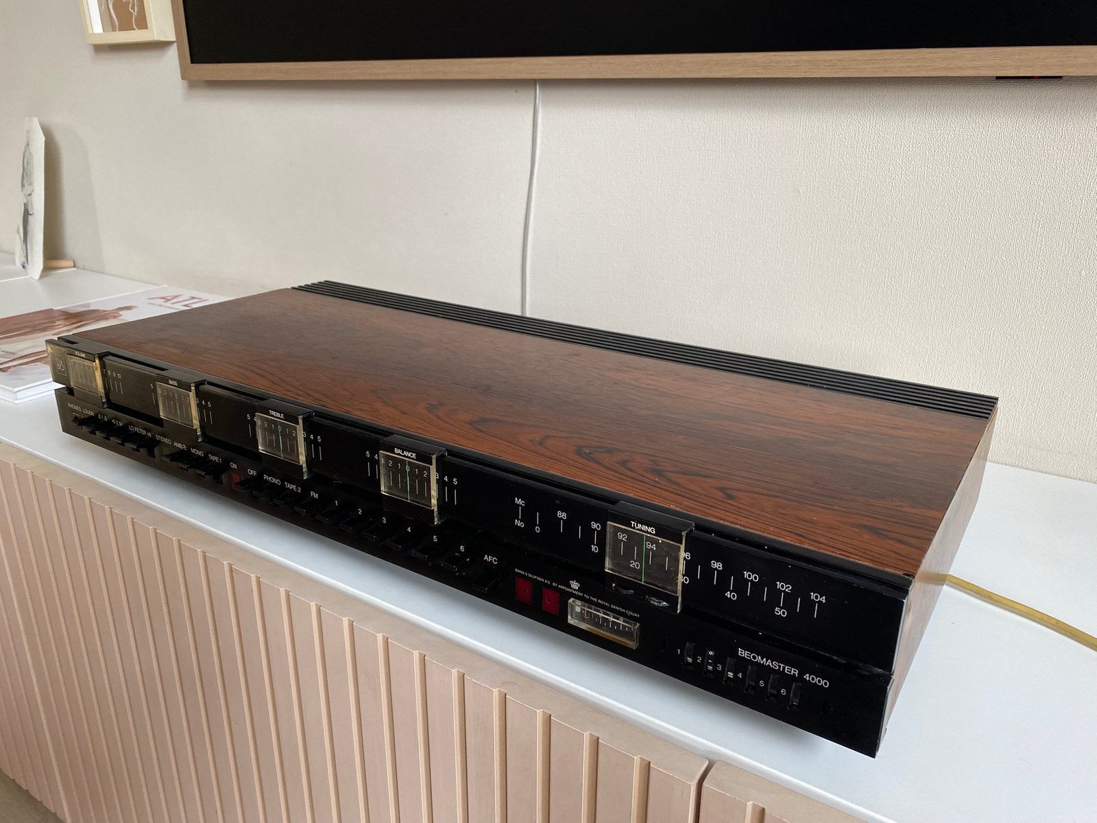 Bang & Olufsen Beomaster 4000 - Iconische Vintage Receiver, Ophalen, Gebruikt, Tuner of Radio, Losse componenten