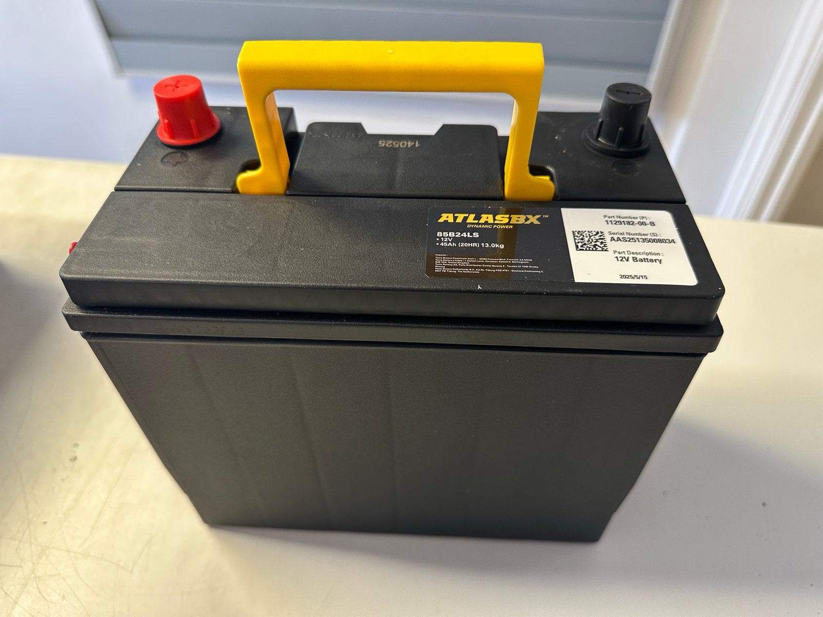 Nieuwe AtlasBX 85B24LS 12V Accu - Gloednieuw in verpakking, Nieuw, Universele onderdelen