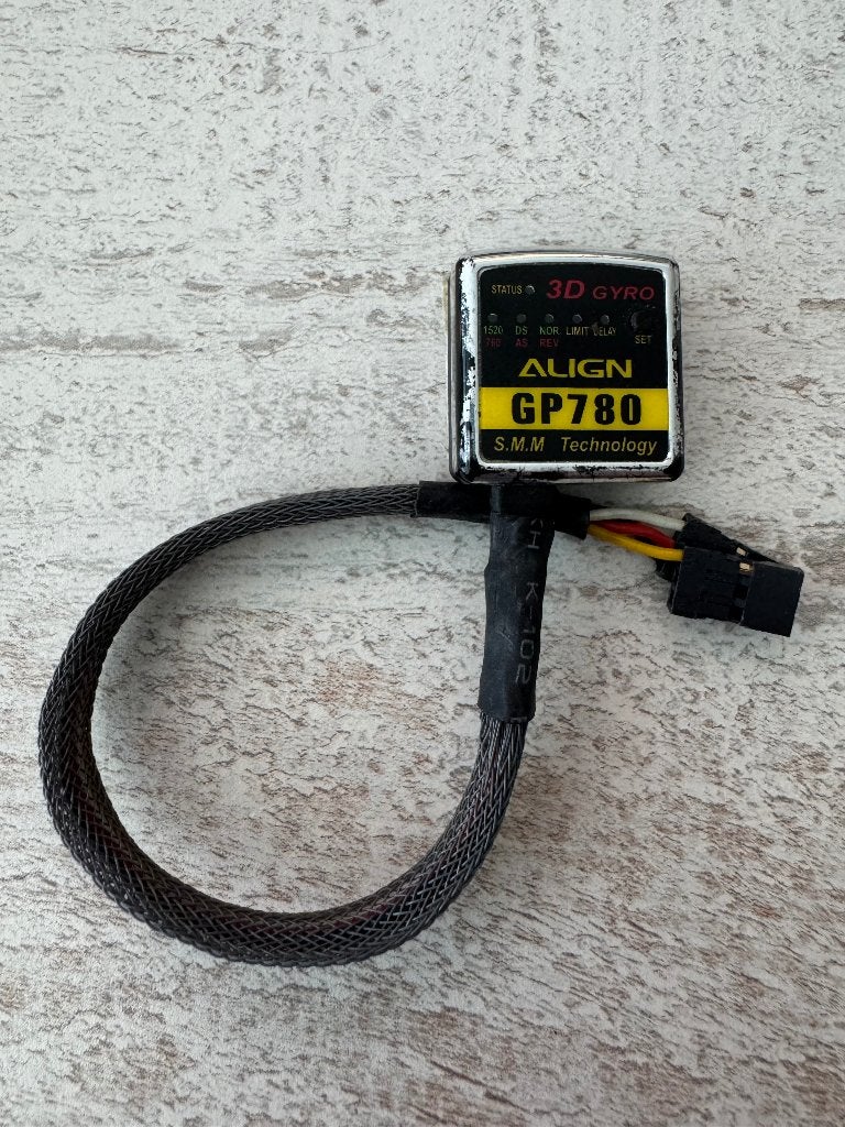3D gyro Align GP780, in goede staat !, Ophalen of Verzenden, Zo goed als nieuw, Overige typen, Helikopter