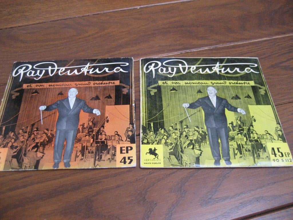 Ray ventura eps 2x, Cd's en Dvd's, Vinyl Singles, 7 inch, Ophalen of Verzenden, Zo goed als nieuw, Pop