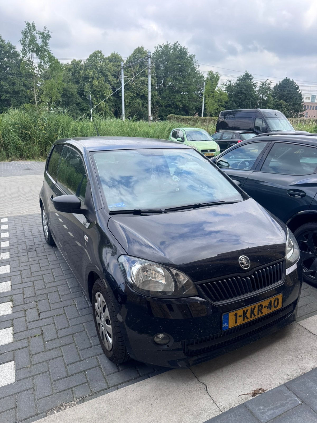 Skoda Citigo 2013 [177.000km], Auto's, Voorwielaandrijving, Stof, 840 kg, Zwart