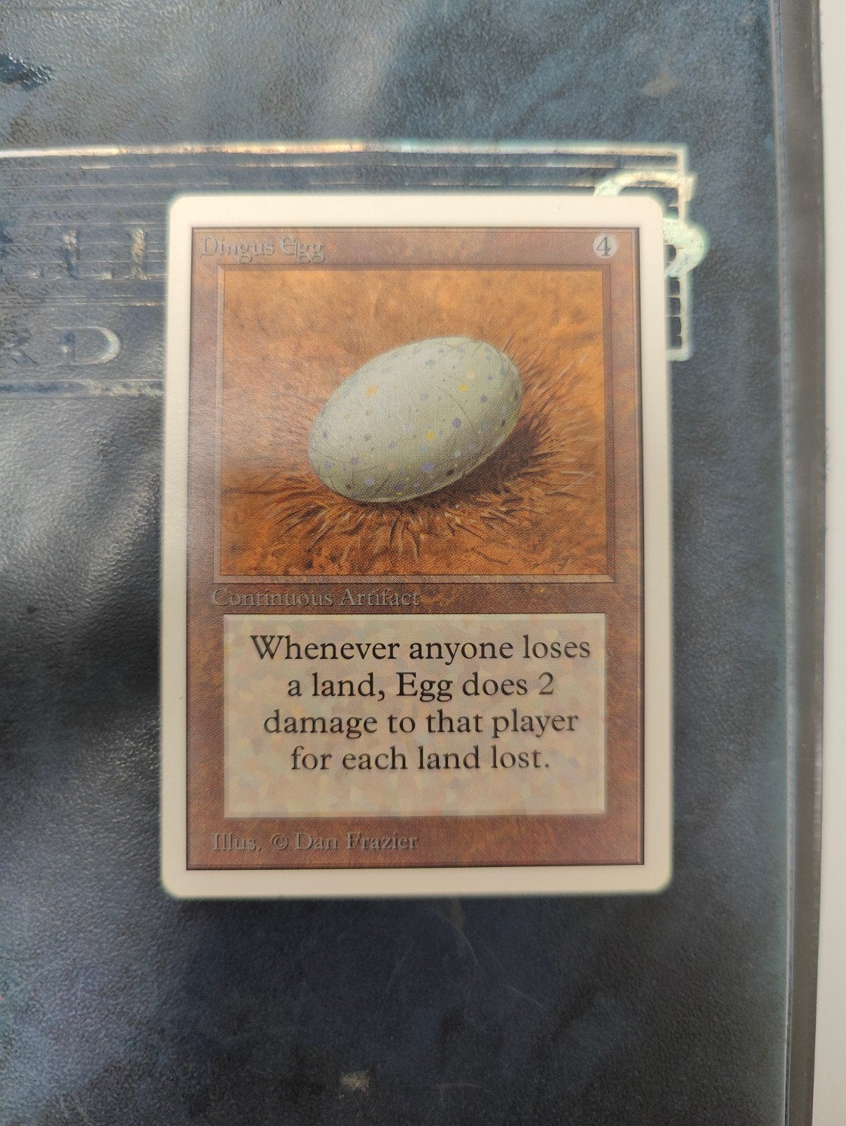 magic the gathering - dingus egg unlimited, Ophalen of Verzenden, Zo goed als nieuw