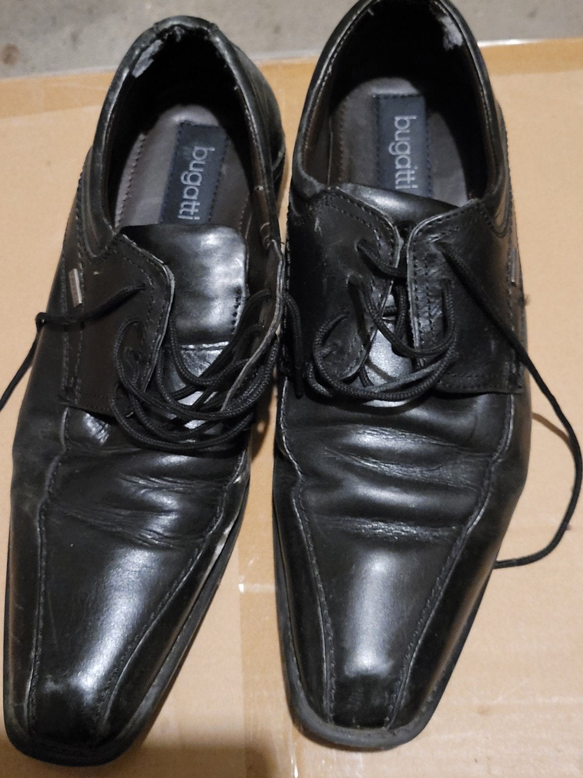 Bugatti Nette Schoenen - Zwart, Maat 42, Bugatti, Zwart, Ophalen of Verzenden, Gedragen