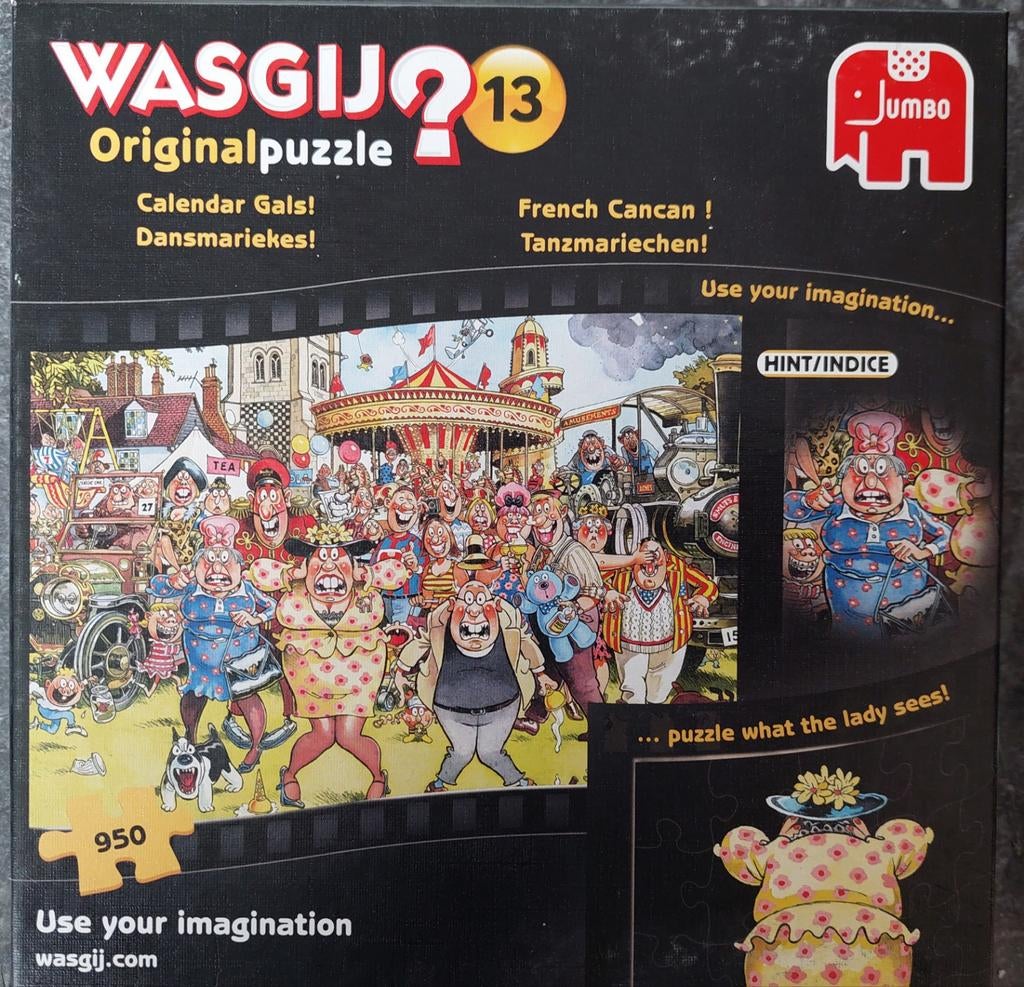 Wasgij? 13 Original: Dansmariekes | 950 stukjes, Ophalen, 500 t/m 1500 stukjes, Zo goed als nieuw