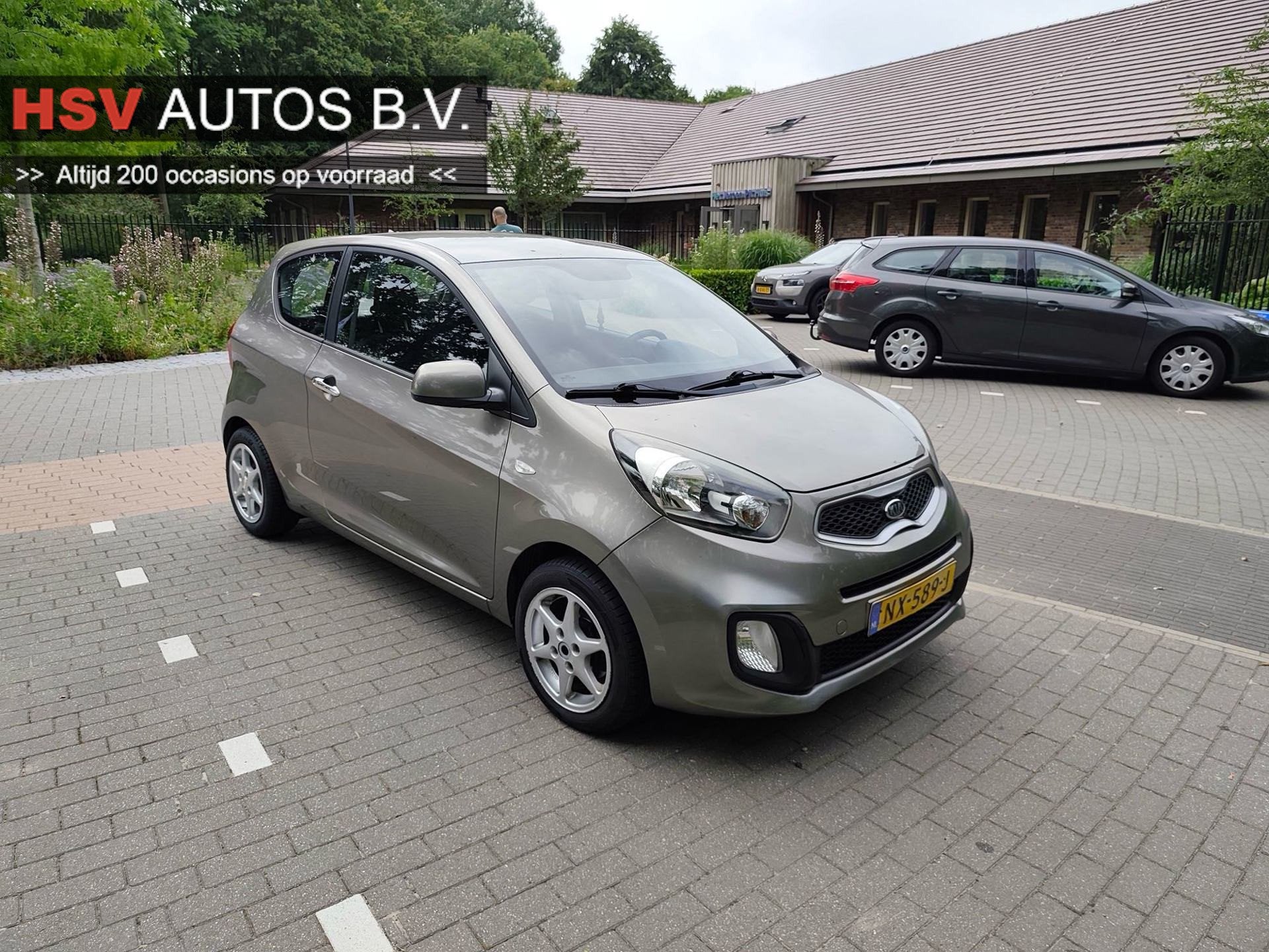 Kia Picanto 1.0 CVVT airco LM *130.000km*, Auto's, Voorwielaandrijving, Euro 5, Gebruikt, 400 kg