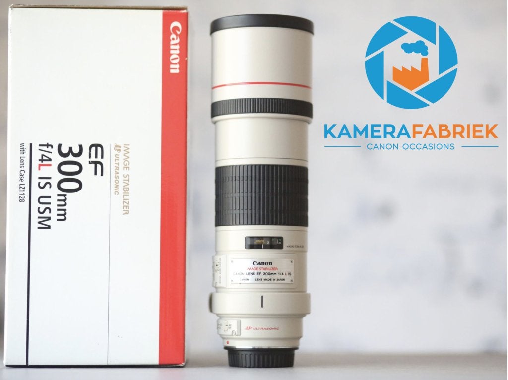 Canon EF 300mm f/4L IS USM, Canon, -, -, Zo goed als nieuw