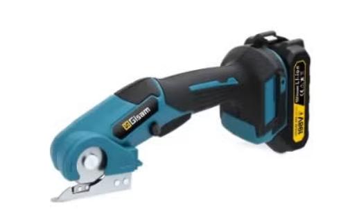 Gisam Elektrische schaar draadloos voor kledingmakers 18V, Ophalen of Verzenden, Nieuw