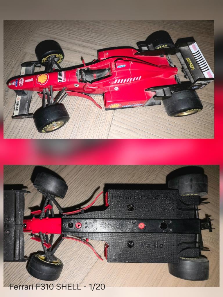 Bburago F310 Shell Maisto, Hobby en Vrije tijd, Modelauto's | Overige schalen, Ophalen of Verzenden, Gebruikt, Auto
