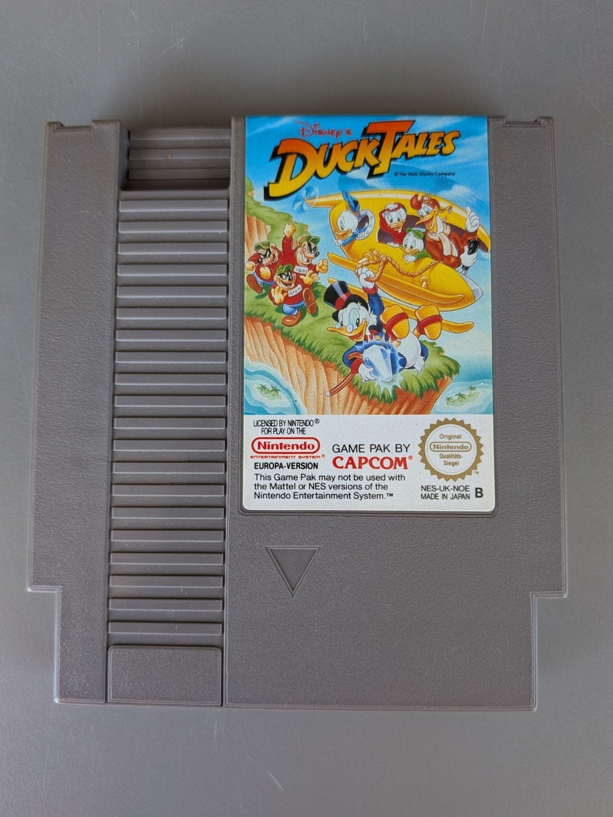 Disney's DuckTales NES Game Pak - Capcom Europa-versie, Gebruikt, 1 speler, Ophalen of Verzenden, Vanaf 3 jaar