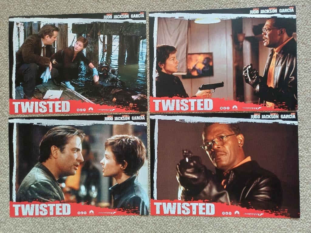 TWISTED      lobbycard set., Verzamelen, Verzenden, Nieuw, Film, Foto of Kaart