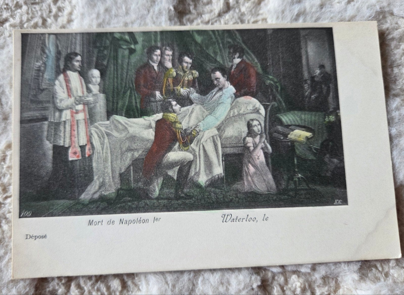 Dood van Napoleon I, Verzamelen, Ansichtkaarten | Themakaarten, Ongelopen, Voor 1920, Overige thema's, Verzenden