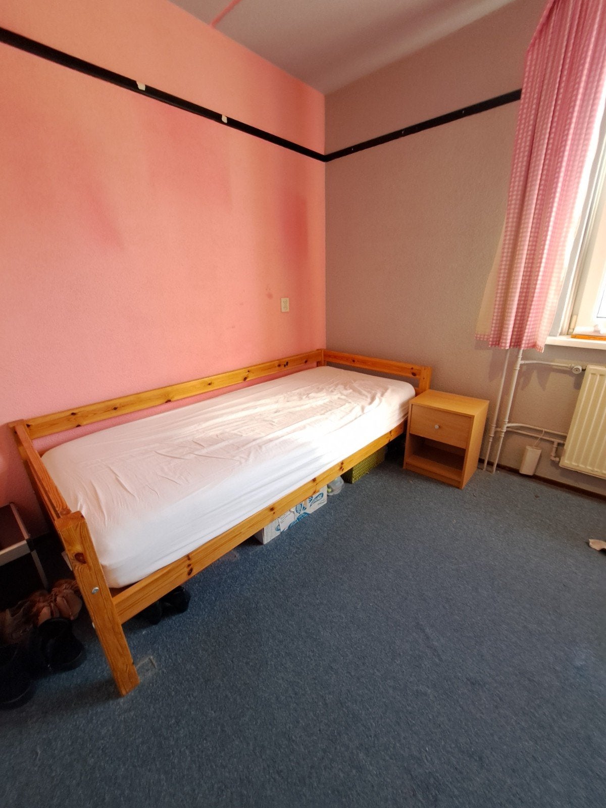 eenpersoons bedden en buro, Ophalen, Eenpersoons, Hout, 90 cm