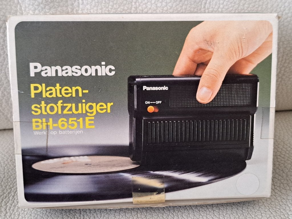 Panasonic Platenstofzuiger BH-651E - Vintage Platenreiniger, Ophalen of Verzenden, Zo goed als nieuw, Platenspeler, Overige merken