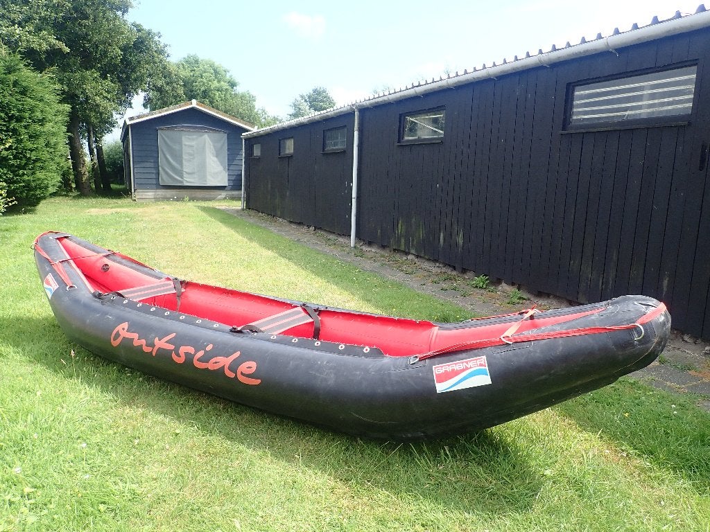 Grabner outside opblaasbare Open kano  canadees, Watersport en Boten, Twee personen, Ophalen of Verzenden, Canadese kano of Open kano