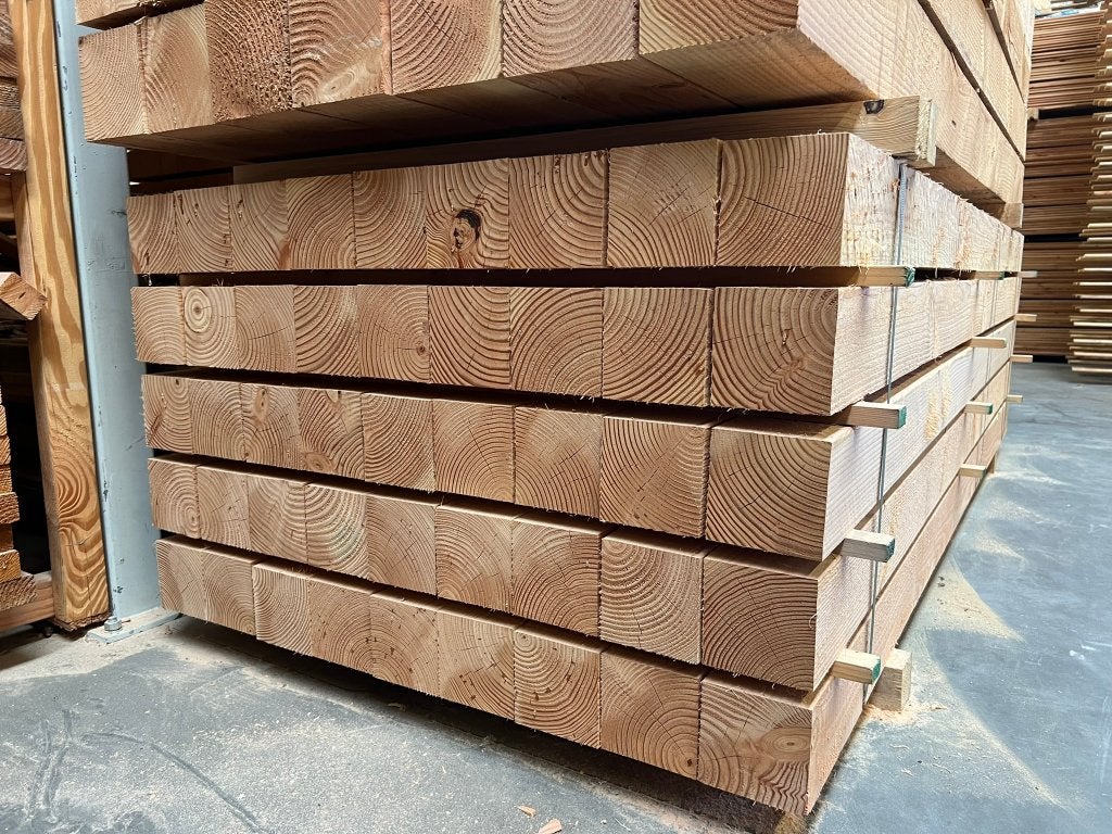Douglas balken 15x15x225/250/300/400/500/600cm, Ophalen of Verzenden, Nieuw, 250 cm of meer, Balken
