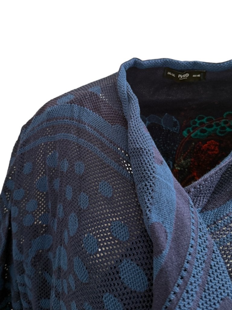 Ivko vest XXL, Blauw, Maat 46/48 (XL) of groter, Ophalen of Verzenden, Zo goed als nieuw
