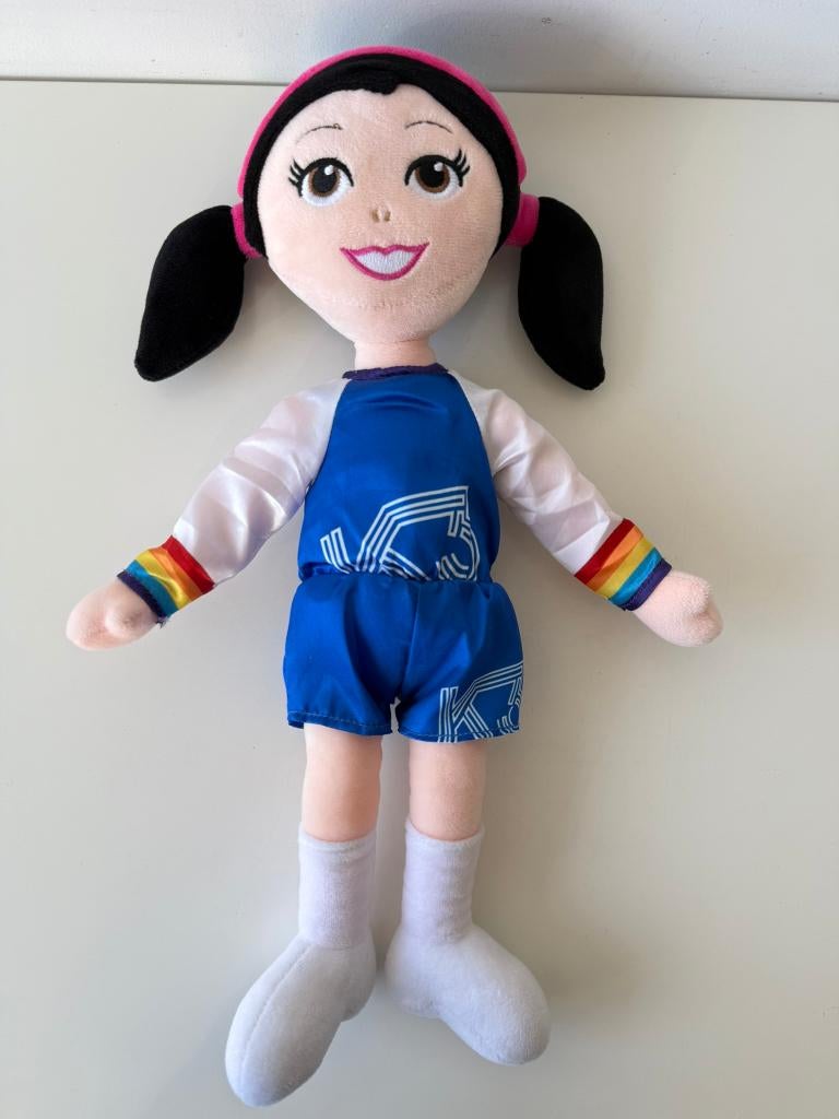 Knuffel, knuffelpop, pop Marthe, Kristel 44 cm / disco / K3, Kinderen en Baby's, Overige merken, Overige karakters, Overige typen
