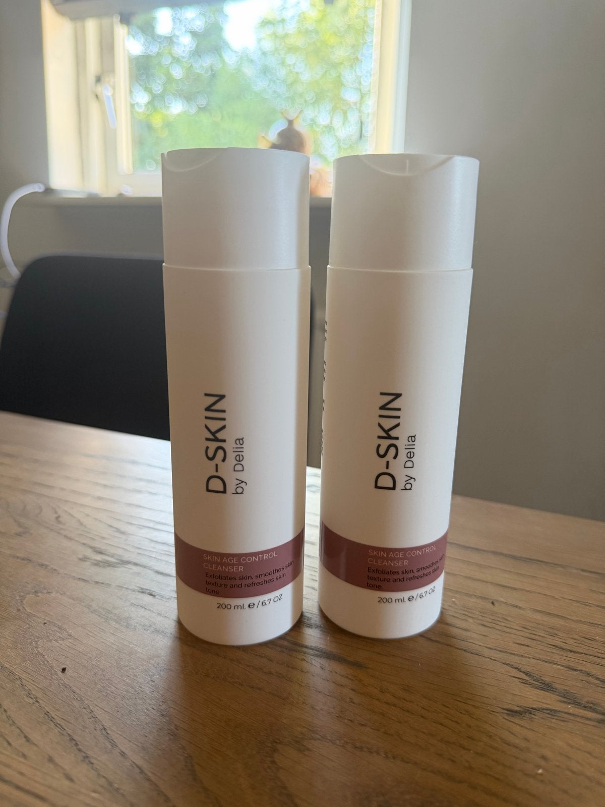 D-SKIN by Delia Skin Age Control Cleanser (2x 200ml), Ophalen of Verzenden, Nieuw, Gehele gezicht, Reiniging