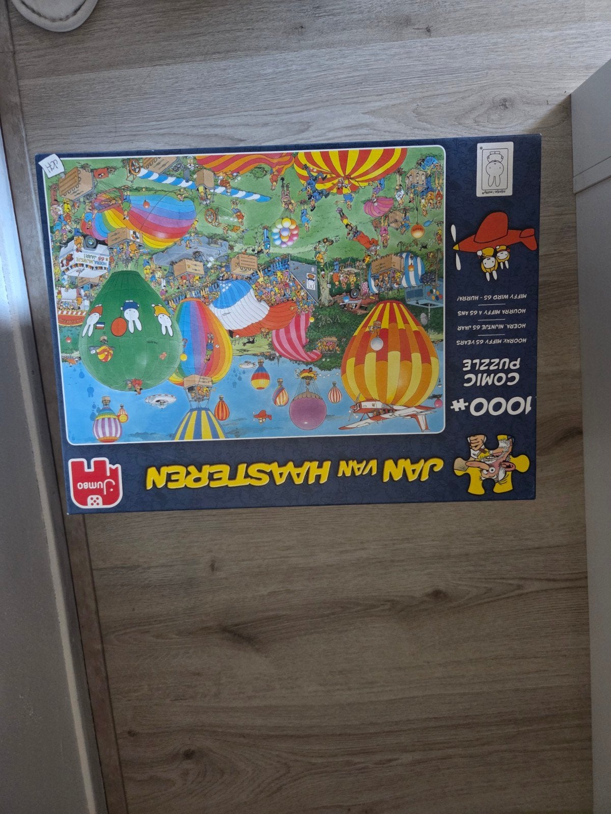 Jan van Haasteren Puzzel - Hoera Nijntje 65 Jaar (1000, Ophalen, 500 t/m 1500 stukjes, Gebruikt, Legpuzzel