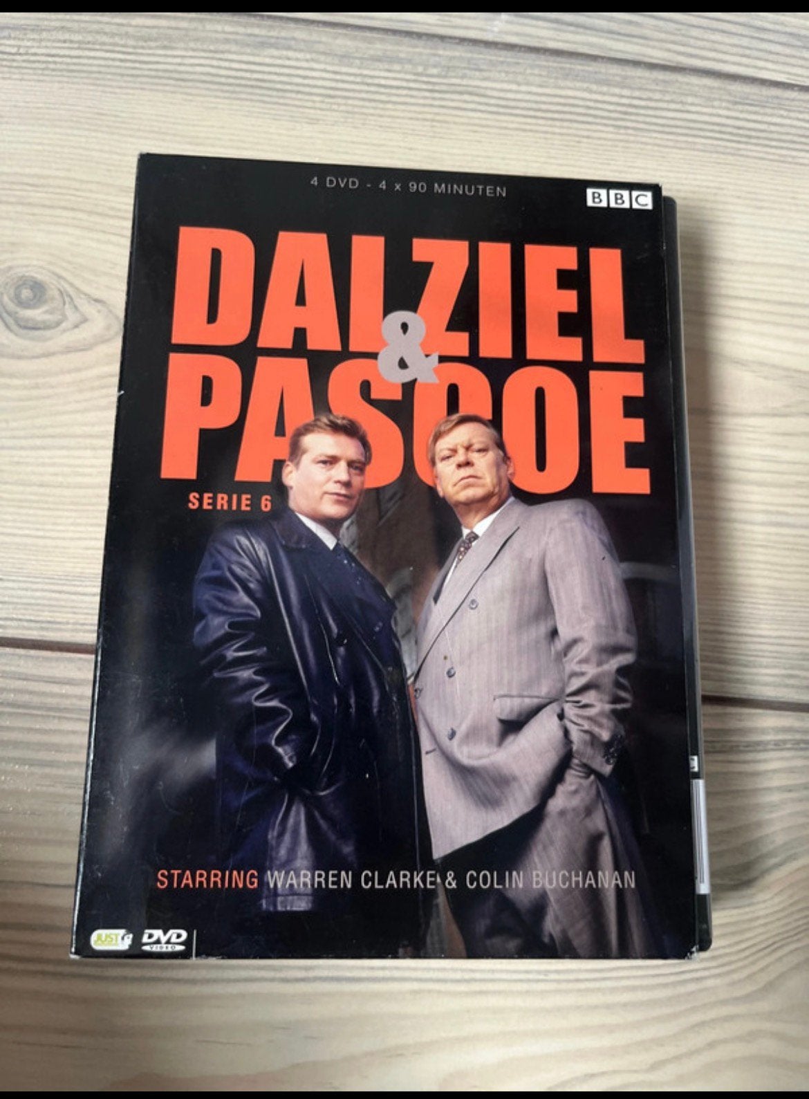 Daiziel & Pascoe S6 4 disc compleet krasvrij, Engels, Nederlands, Overige genres, Ophalen of Verzenden