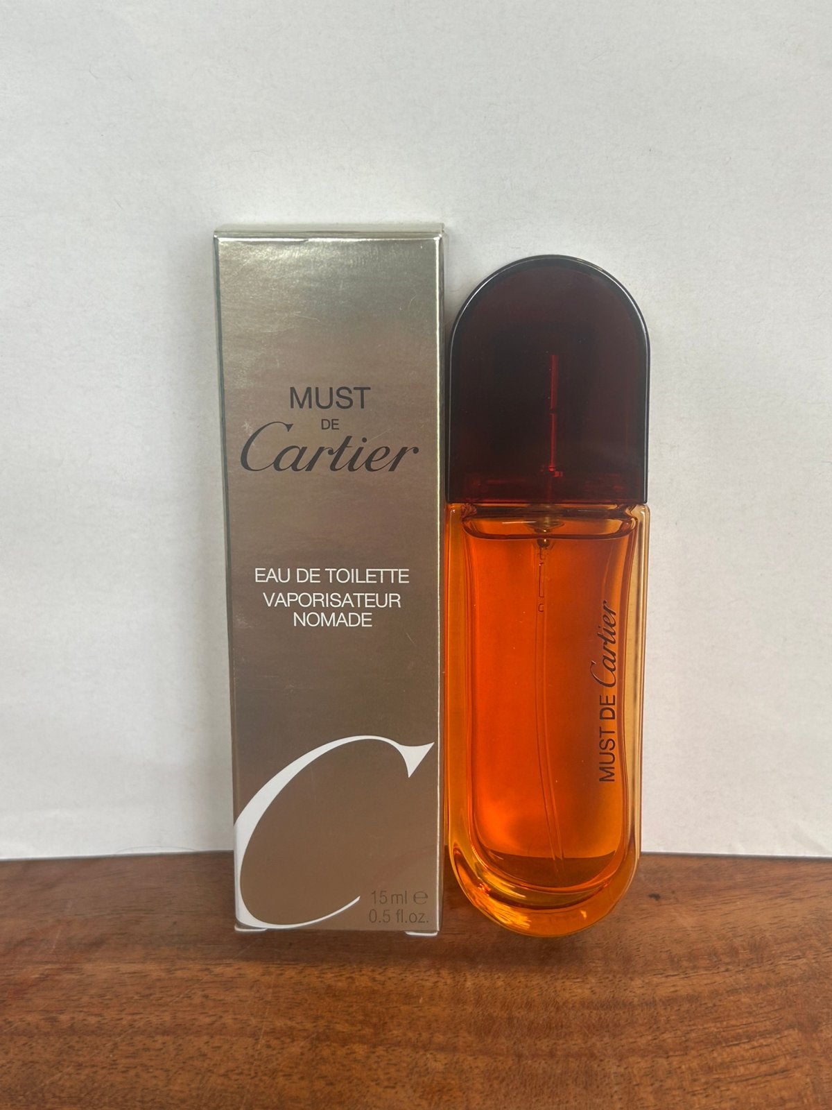 Must de Cartier 15ml edt tasverstuiver (vintage), Sieraden, Tassen en Uiterlijk, Uiterlijk | Parfum, Ophalen of Verzenden, Nieuw