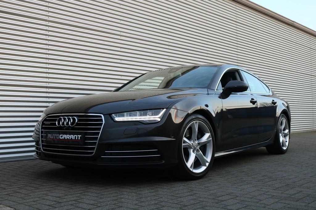 Audi A7 Sportback 3.0 TFSI Quattro Pro Line plus (Facelift L, Auto's, Audi, 12 maanden, USB, Gebruikt, Zwart