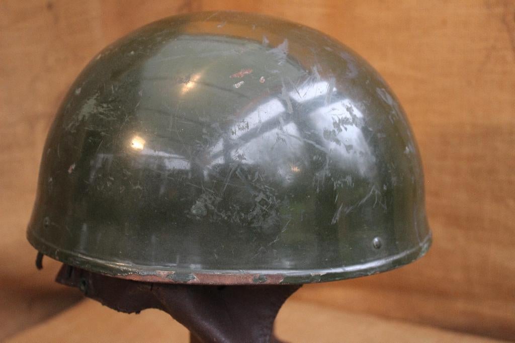 WW2 Britse Dispatch Helm 1944., Verzamelen, Ophalen of Verzenden, Landmacht, Engeland, Helm of Baret