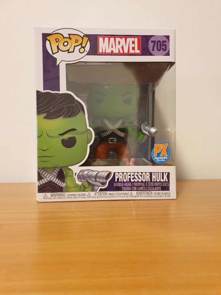 Funko Pop! Marvel Professor Hulk [705] PX Previews Exclusive, Ophalen of Verzenden, Nieuw