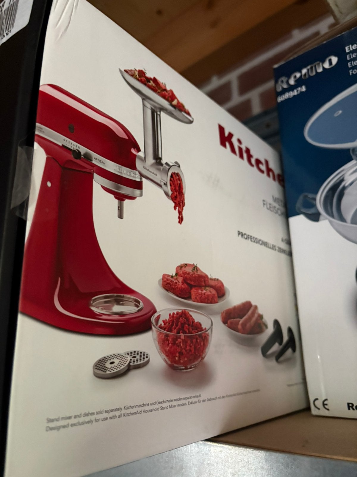 Kitchenaid gehaktmolen, Ophalen of Verzenden, Zo goed als nieuw