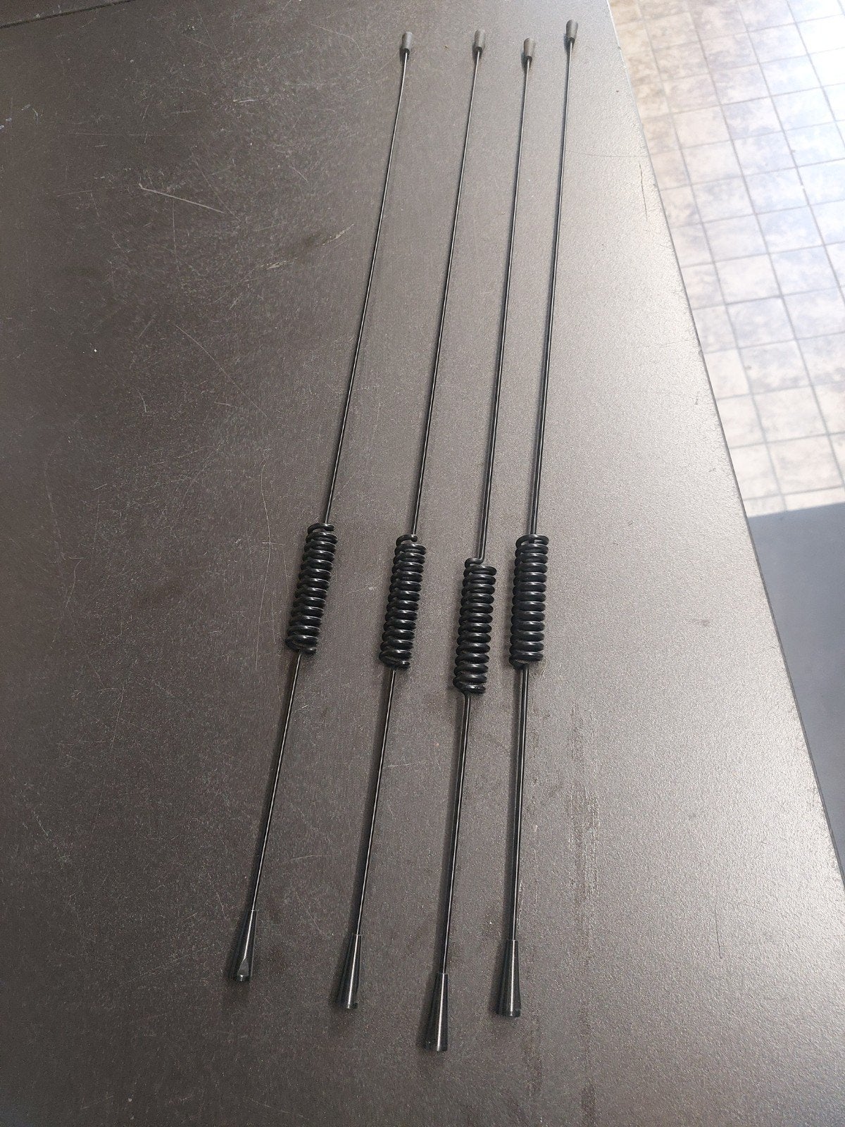 CB Antenne met magneetvoet en 4 extra sprieten, Telecommunicatie, Ophalen of Verzenden, Gebruikt, Antenne