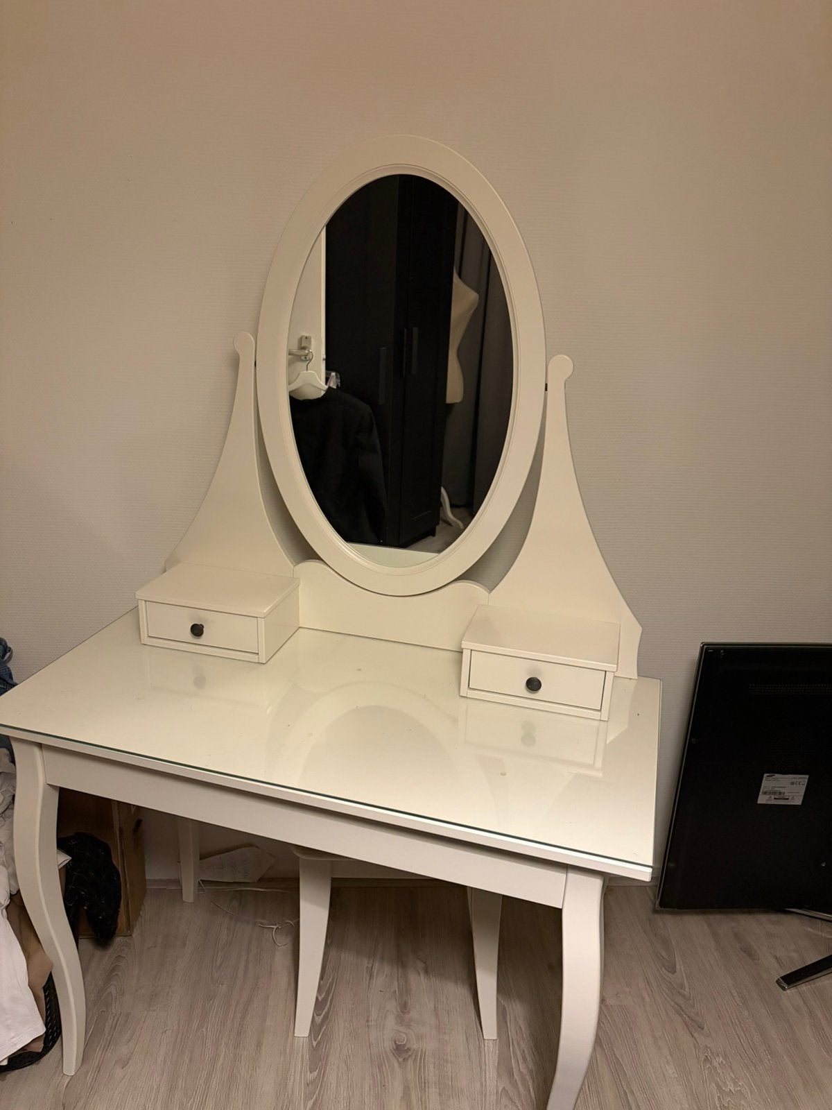 Hemnes kaptafel, Ophalen, Zo goed als nieuw, 50 tot 100 cm, 100 tot 150 cm